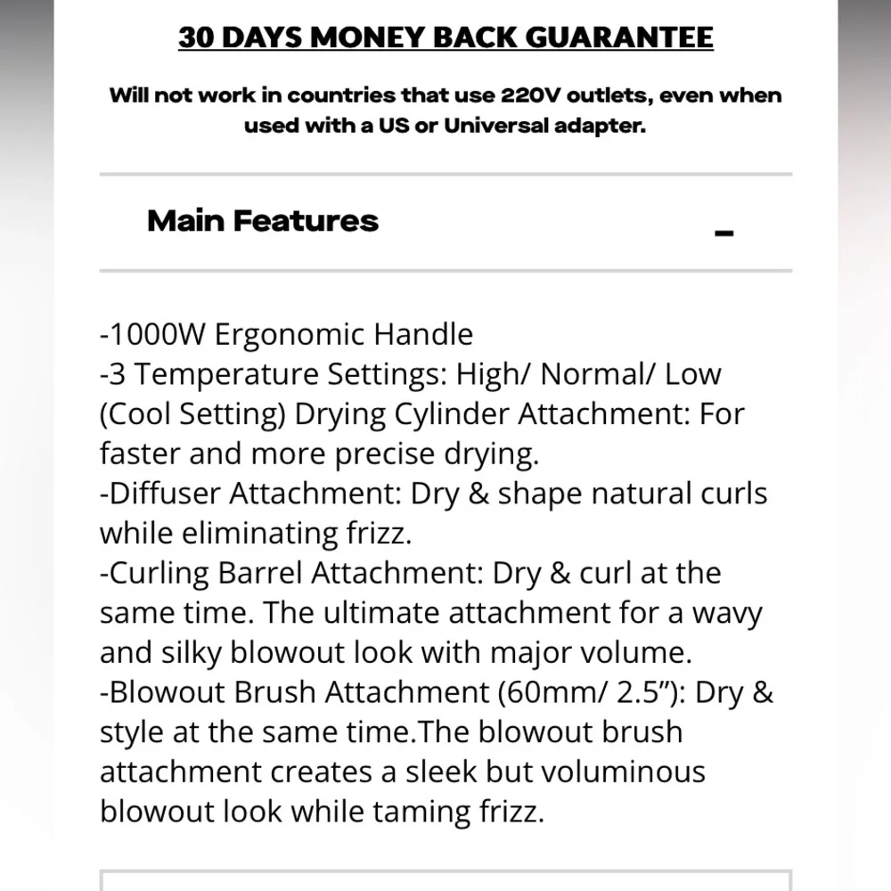 Pink Styler 4pc- FoxyBae - Picture 7 of 10